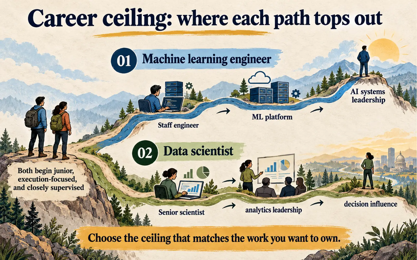 India salary reality comparison from fresher to senior for machine learning engineers and data scientists