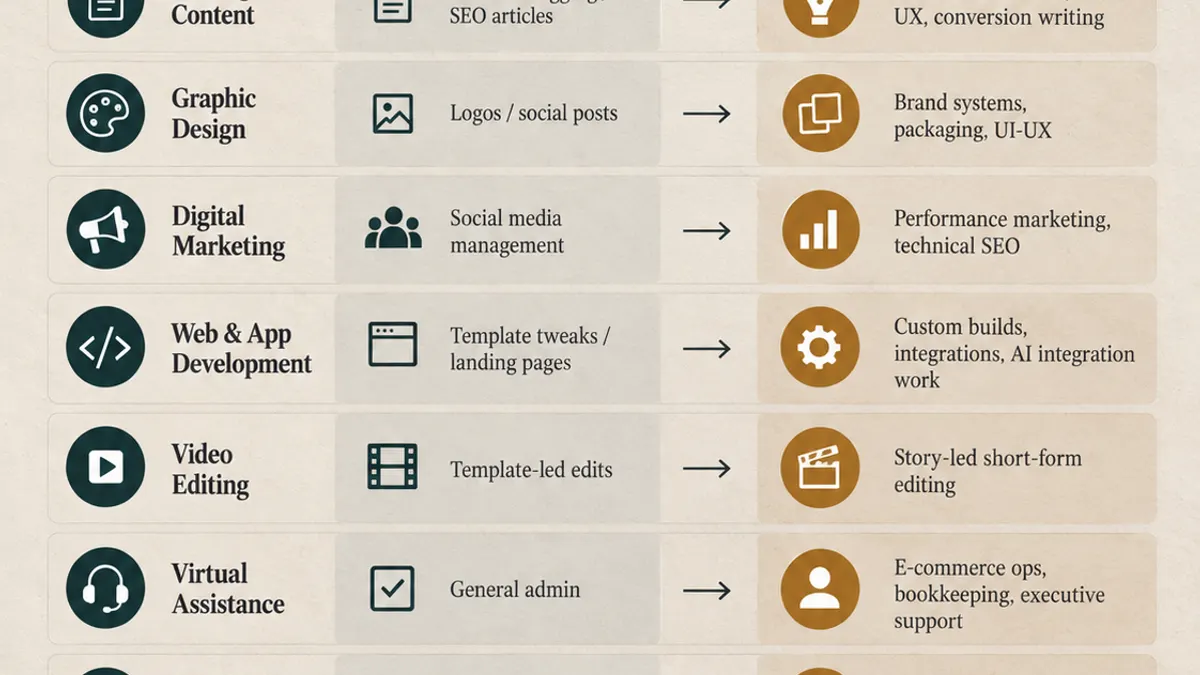 Generalist and specialist freelance opportunities compared Generalist and specialist freelance opportunities compared